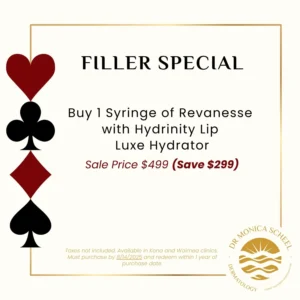 Buy 1 Revanesse Syringe + Get FREE Hydrinity Lip Luxe Hydrator