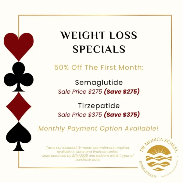 Weight Loss Special – 50% Off First Month of Semaglutide or Tirzepatide