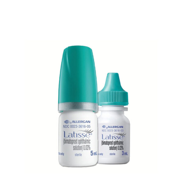 Latisse 3ml and 5ml containers