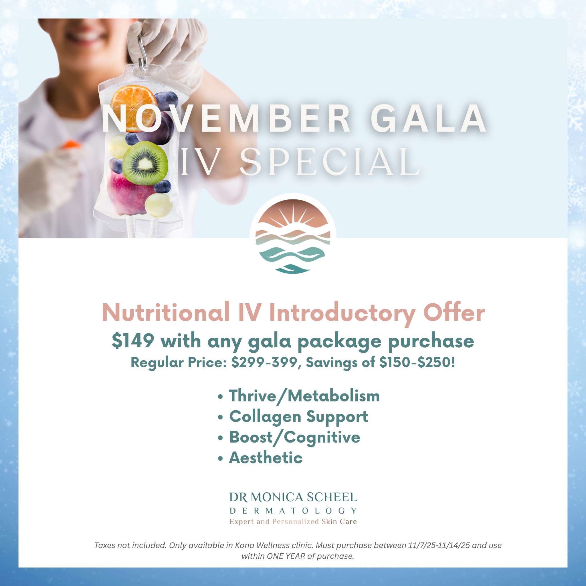 Nutritional IV Introductory Offer