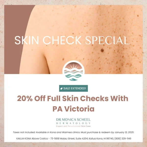 Skin Check Special: 20% Off Full Skin Checks With PA Victoria