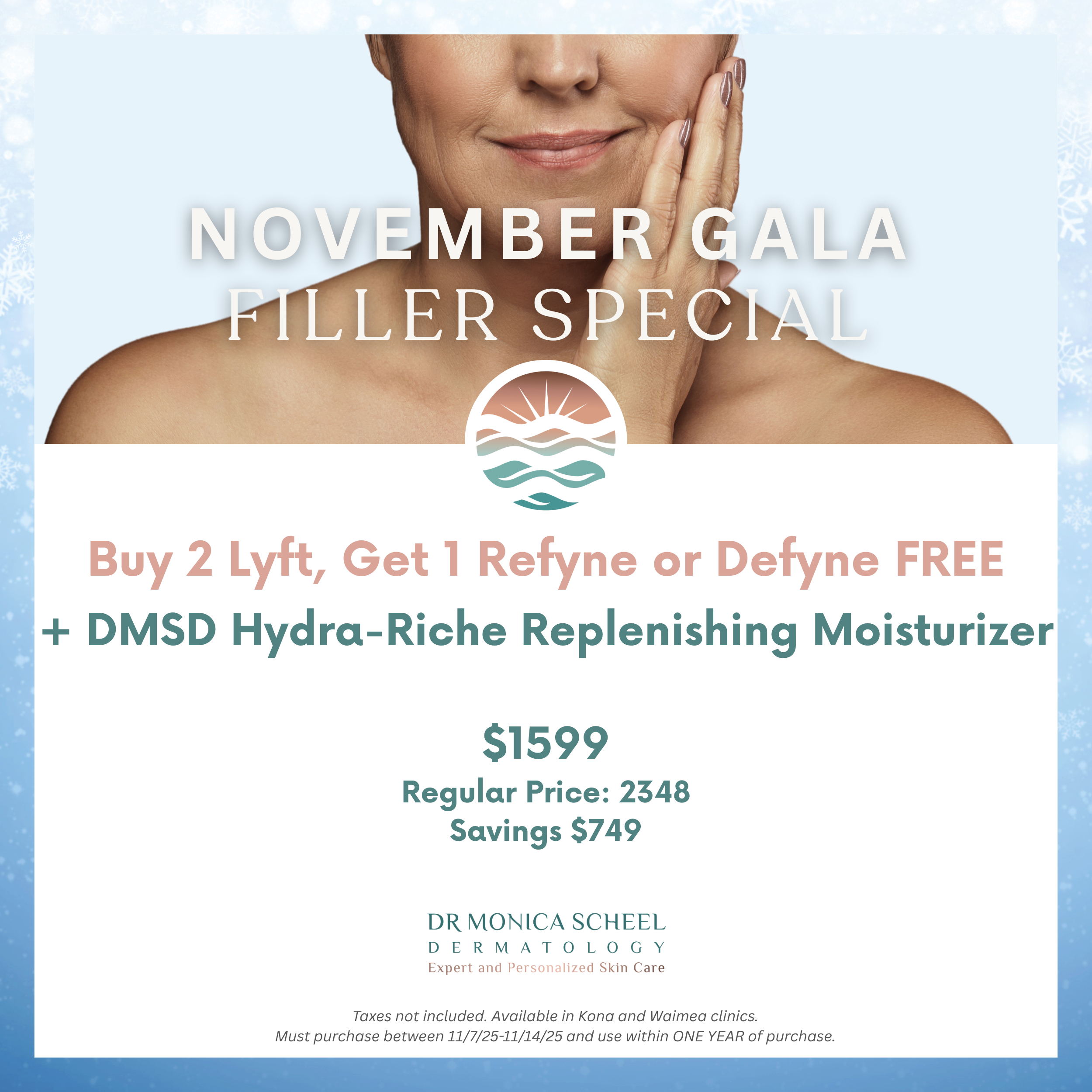 Buy 2 Lyft, Get 1 Refyne or Defyne FREE + DMSD Hydra-Riche Replenishing Moisturizer