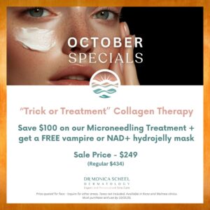 October Specials - “Trick or Treatment” Collagen Therapy
