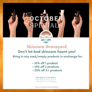 October Specials – Skincare Graveyard
