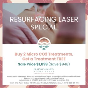 Buy 2 Micro CO2 Treatments, Get a Treatment FREE