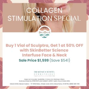 Buy 1 Vial of Sculptra, Get 1 at 50% OFF with SkinBetter Science Interfuse Face & Neck