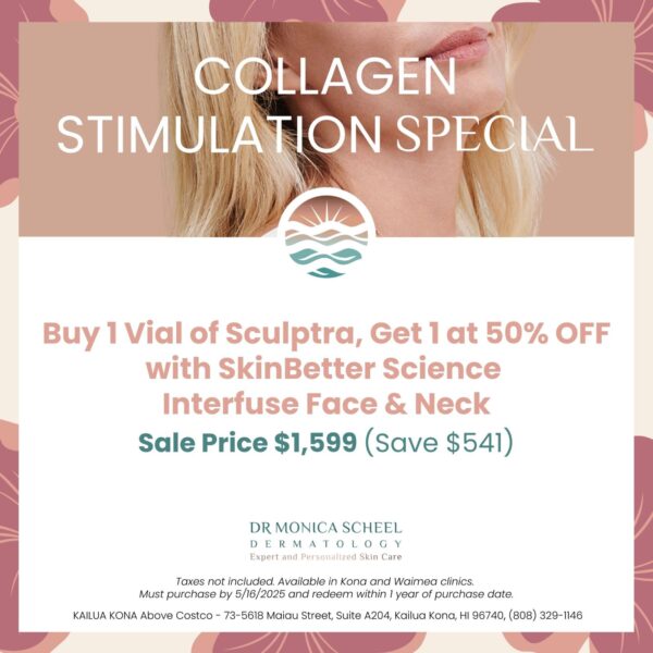 Buy 1 Vial of Sculptra, Get 1 at 50% OFF with SkinBetter Science Interfuse Face & Neck
