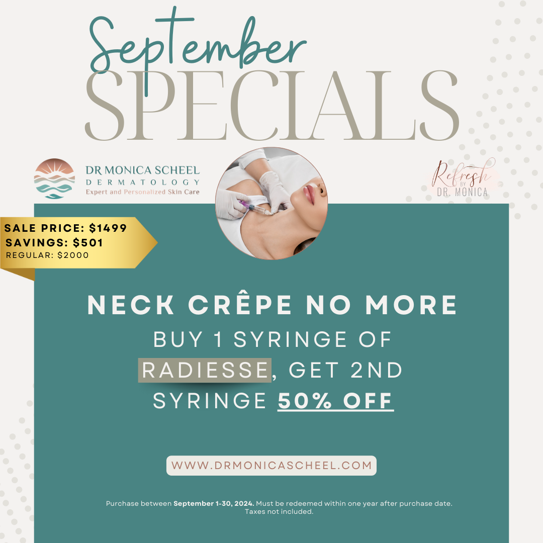Your Favorite Neck Wrinkle Eliminator! Dr Monica Scheel Dermatology
